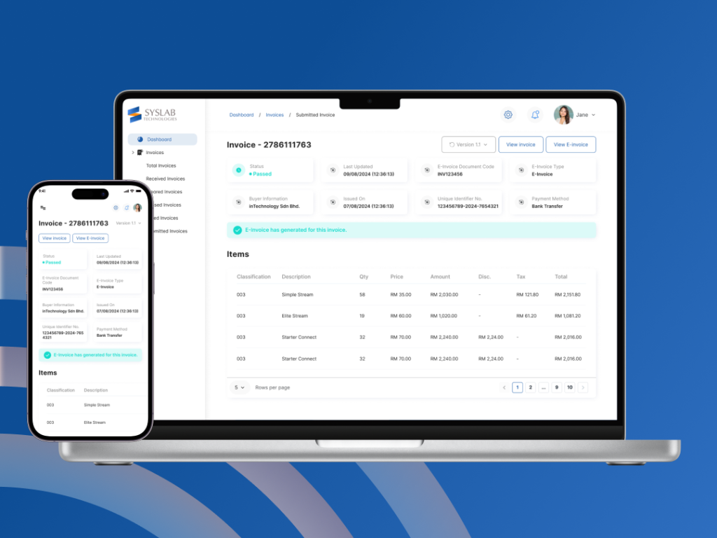 E-Invoicing in Malaysia using InvoisPlz
